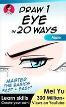 Draw 1 Eye in 20 Ways - Male