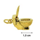 Blinx Jewels Vergulden Hanger Toilet