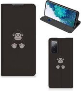 Stand Case Verjaardagscadeau Geschikt voor Samsung Galaxy S20 FE Telefoonhoesje Gorilla