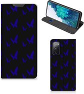 Flipcase Geschikt voor Samsung Galaxy S20 FE Smart Cover Vlinder Patroon