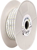 LED Strip - Aigi Stribo - 50 Meter - IP65 Waterdicht - Helder/Koud Wit 6500K - 5050 SMD 230V