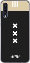 Samsung Galaxy A30s Hoesje Transparant TPU Case - AFC Ajax Uitshirt 2018-2019 #ffffff