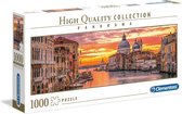 Clementoni - Puzzel 1000 Stukjes Panorama, The Grand Canal - Venice, Puzzel Voor Volwassenen en Kinderen, 14-99 jaar, 39426