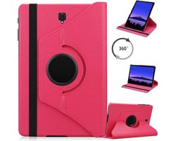 Draaibaar Hoesje - Rotation Tabletcase - Multi stand Case Geschikt voor: Samsung Galaxy Tab S4 10.5 inch T830/T835 (2019) - Roze