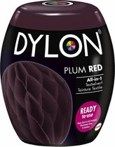 DYLON Peinture textile - Dosettes de lavage - Plum rouge - 350g
