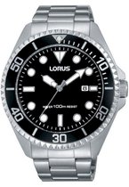 Lorus RH939GX9 horloge heren - zilver - edelstaal