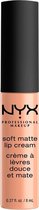 NYX Professional Makeup Soft Matte Lip Cream - Cairo SMLC16 - Liquid Lippenstift - 8 ml