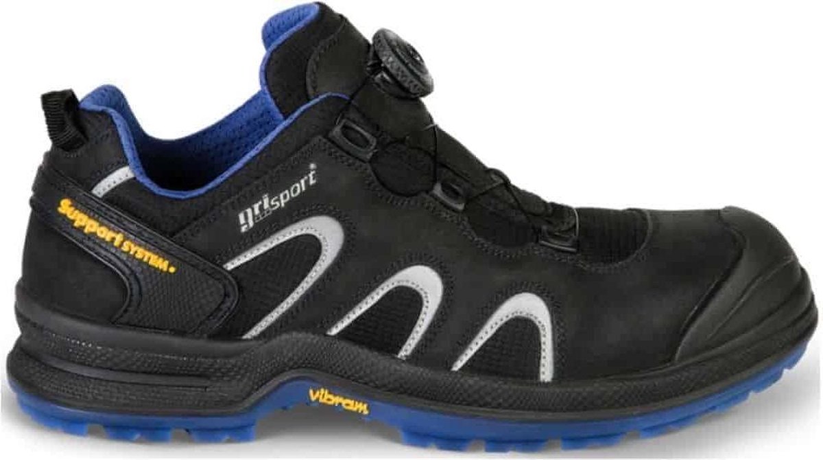 Grisport Bionik Bender BOA Werkschoen S3 - Mannen - Zwart - 47