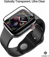 Strap-it Tempered Glass Screenprotector Geschikt voor Apple Watch