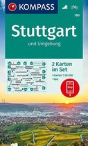 KOMPASS Wanderkarte Stuttgart und Umgebung