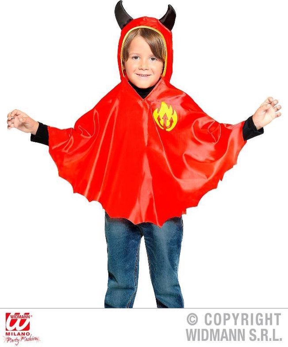 Duivel poncho kind