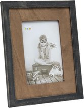 Deknudt Frames fotolijst S67TW2 - zwart - houten passe-partout - 13x18