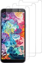 Screenprotector Glas - Tempered Glass Screen Protector Geschikt voor: Samsung Galaxy J6 2018 - 3x