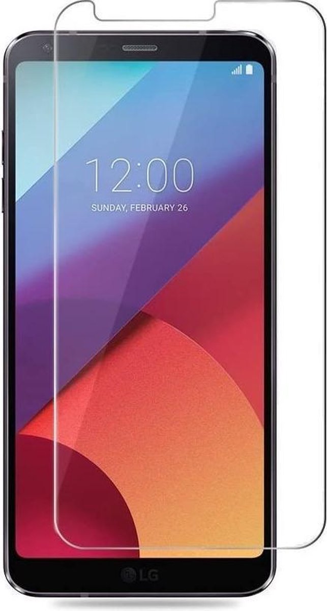 Screenprotector Glas - Tempered Glass Screen Protector Geschikt voor: LG Q6 - 1x