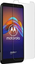 Screenprotector Glas - Tempered Glass Screen Protector Geschikt voor: Motorola Moto E6 Play  - 1x