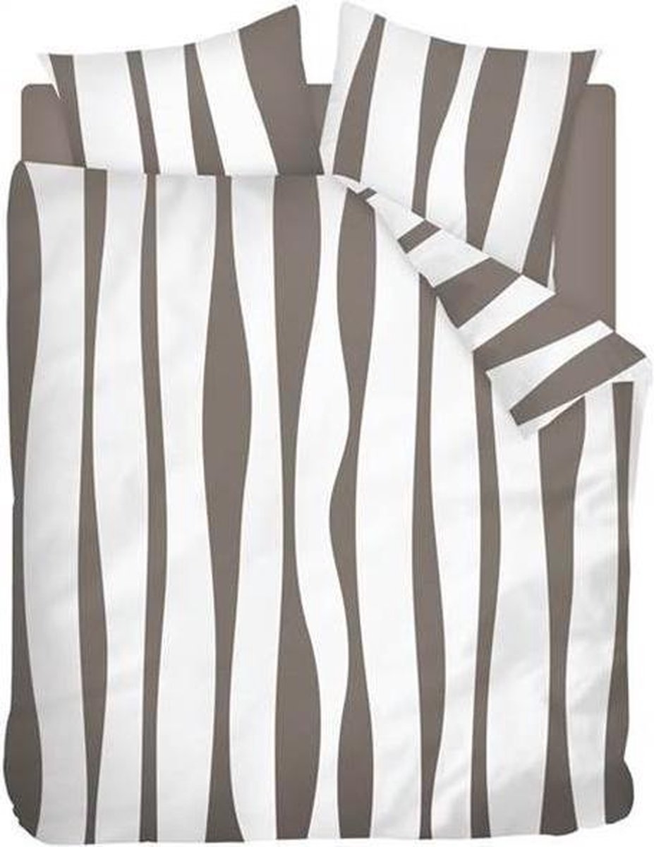 Snoozing Flora - Flanel - Dekbedovertrek - Lits-jumeaux - 260x200/220 cm - Multi kleur