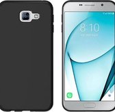 EmpX Telefoonhoesje - Back Cover - Geschikt Voor Samsung Galaxy A7 (2017) - Zwart