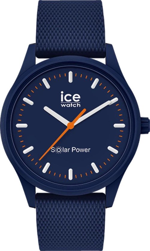 ik lees een boek bezoeker catalogus Ice Watch Solar Power 018393 Horloge - Siliconen - Blauw - Ã˜ 40 mm |  bol.com