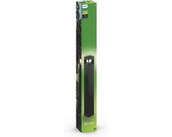 Philips Parterre sokkellamp voor buiten - zwart - groot