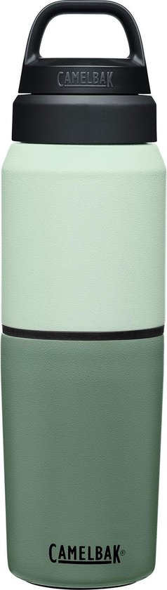 CamelBak Thrive Mug Vacuum Insulated - Isolatie Drinkbeker - 500 Ml Rvs Lekvrije Drinkfles Waterfles Reisbeker Thermosfles Groen Moss