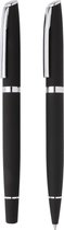 Xd Collection Balpennenset Deluxe 14 Cm Aluminium Zwart/zilver
