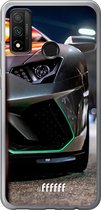 Huawei P Smart (2020) Hoesje Transparant TPU Case - Lamborghini #ffffff