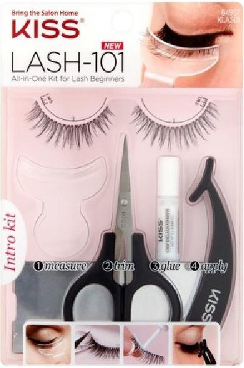 Kiss Wimpers True Beginners Kit - Wimperextensions - Lashes - Nep Wimpers