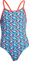 Maillot une-pièce Swallowed Up Diamond dos - Filles | Funkita