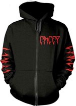 Cancer Vest met capuchon -XXL- Death Shall Rise Zwart