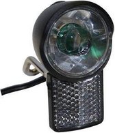 Qt cycle tech led koplamp naafdynamo/e-bike 15 lux 6v-36v-48v op kaart