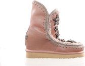 MOU dames winterboot WEDGE STARS - roze - maat 37