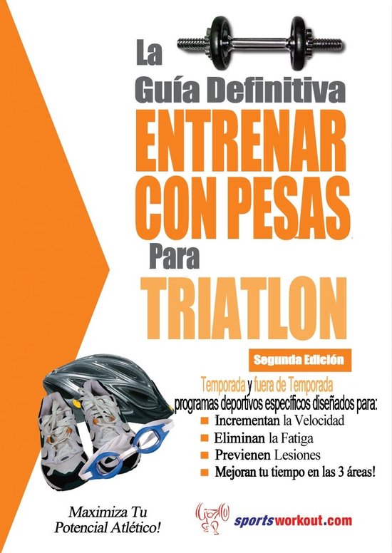 La guía definitiva - Entrenar con pesas para triatlón - cover