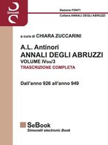 A.L. ANTINORI ANNALI DEGLI ABRUZZI VOLUME IVbis (parte 3) - TRASCRIZIONE COMPLETA