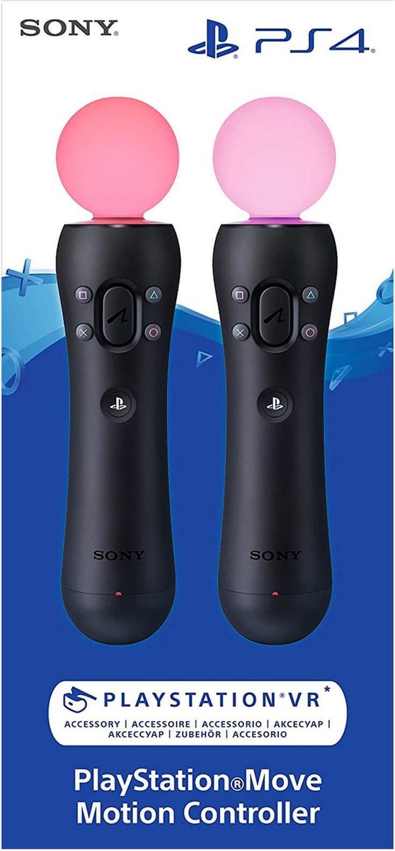 Sony PlayStation Move Noir Contrôleur de mouvement PlayStation 4 | bol.com