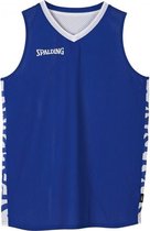 Spalding Essential Rev. Shirt Heren - blauw - maat M