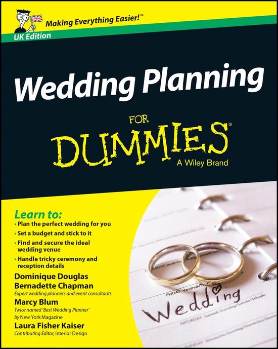 Wedding Planning For Dummies - cover