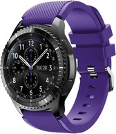 watchbands-shop.nl Siliconen bandje - Samsung Gear S3 - Paars