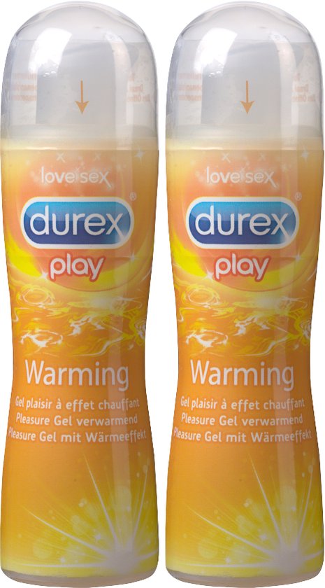 Durex Play Warming glijmiddel - 2 x 50ml