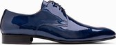 Paulo Bellini Dress Shoe Soprabolzano Lack Leather Blue