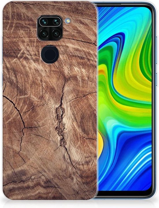 Coque pour Xiaomi Redmi Note9 TPU étui Tronc D'Arbre