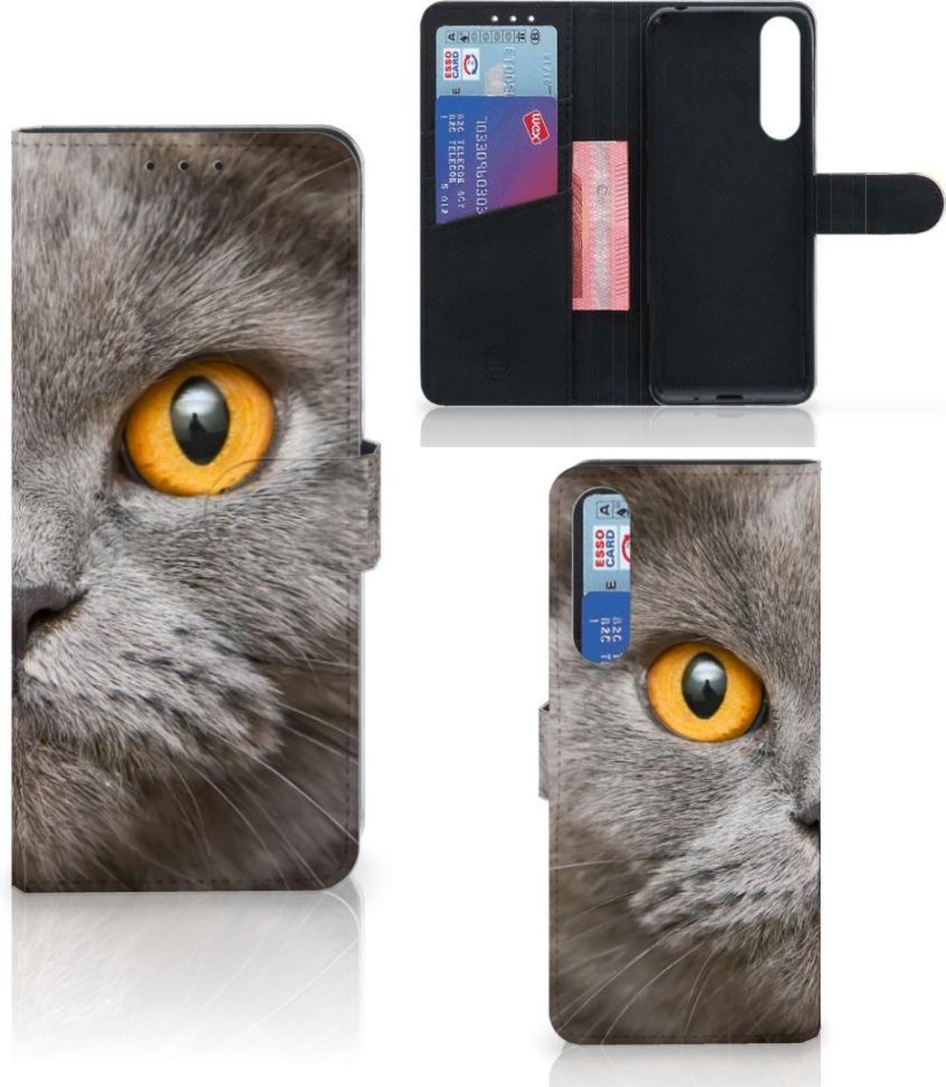 Telefoonhoesje met Pasjes Sony Xperia 1 II Britse Korthaar
