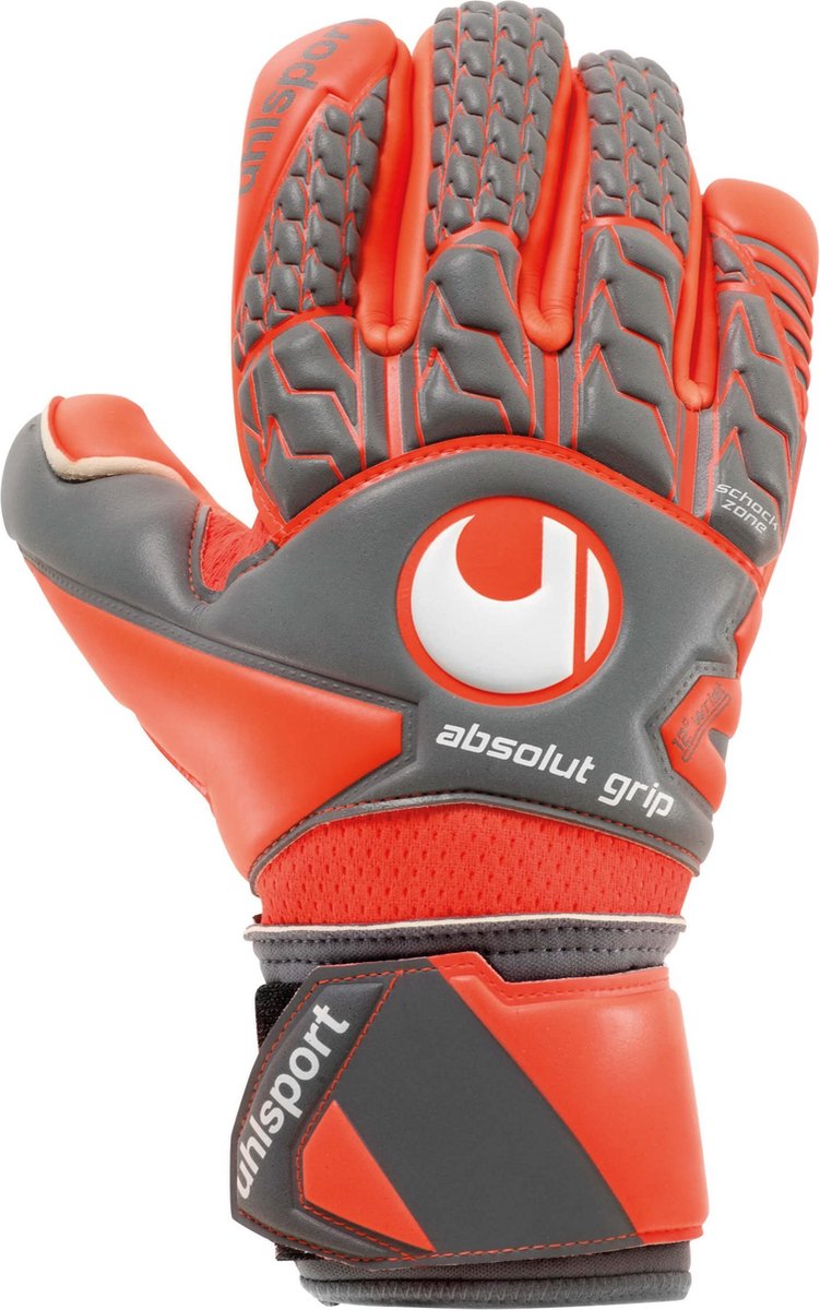 Uhlsport Aerored Absolutgrip Finger Surround Keepershandschoenen - Maat 11