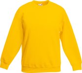 Sweat-shirt classique unisexe 80/20 pour Kids Fruit Of The Loom (jaune tournesol)