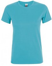 SOLS Dames/dames Regent T-Shirt met korte mouwen (Atol blauw)