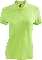 SOLS Dames/dames Passion Pique Poloshirt met korte mouwen (Appelgroen)