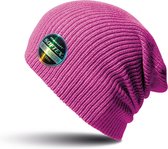 Result Winter Essentials Core Softex Beanie Hat (Fuchsia)
