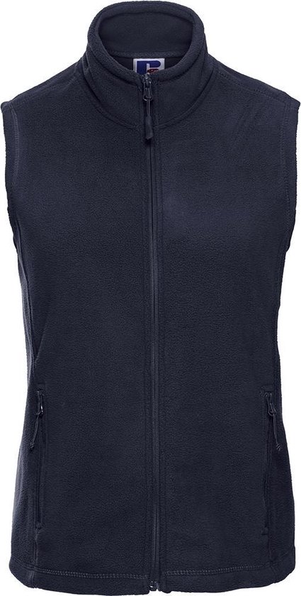 Russell Europa Vrouwen/dames Outdoor Full-Zip Anti-Pill Fleece Gilet Jacket (Franse marine)