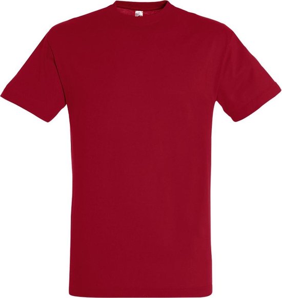 SOLS Heren Regent T-Shirt met korte mouwen (Tango rood)