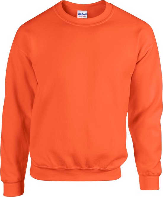 Gildan Zware Blend Unisex Adult Crewneck Sweatshirt voor volwassenen (Oranje)