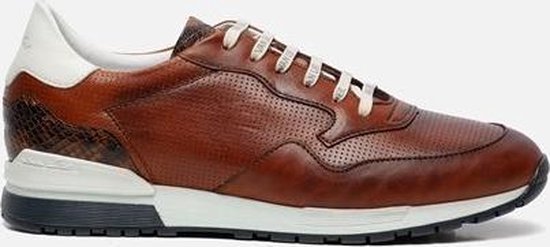 Van Lier Chavar sneakers cognac - Maat 42 | bol.com